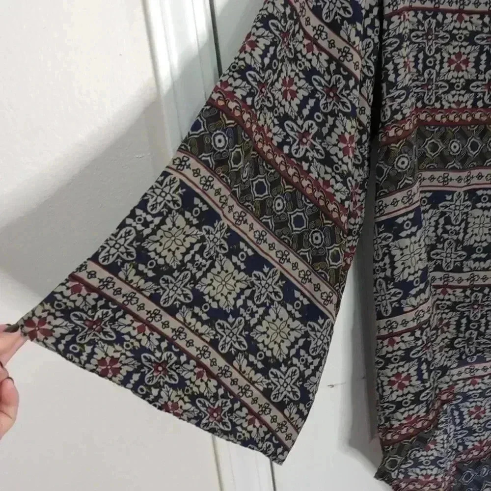Aggie Women's long Sleeve Blouse - Picture 6 of 9